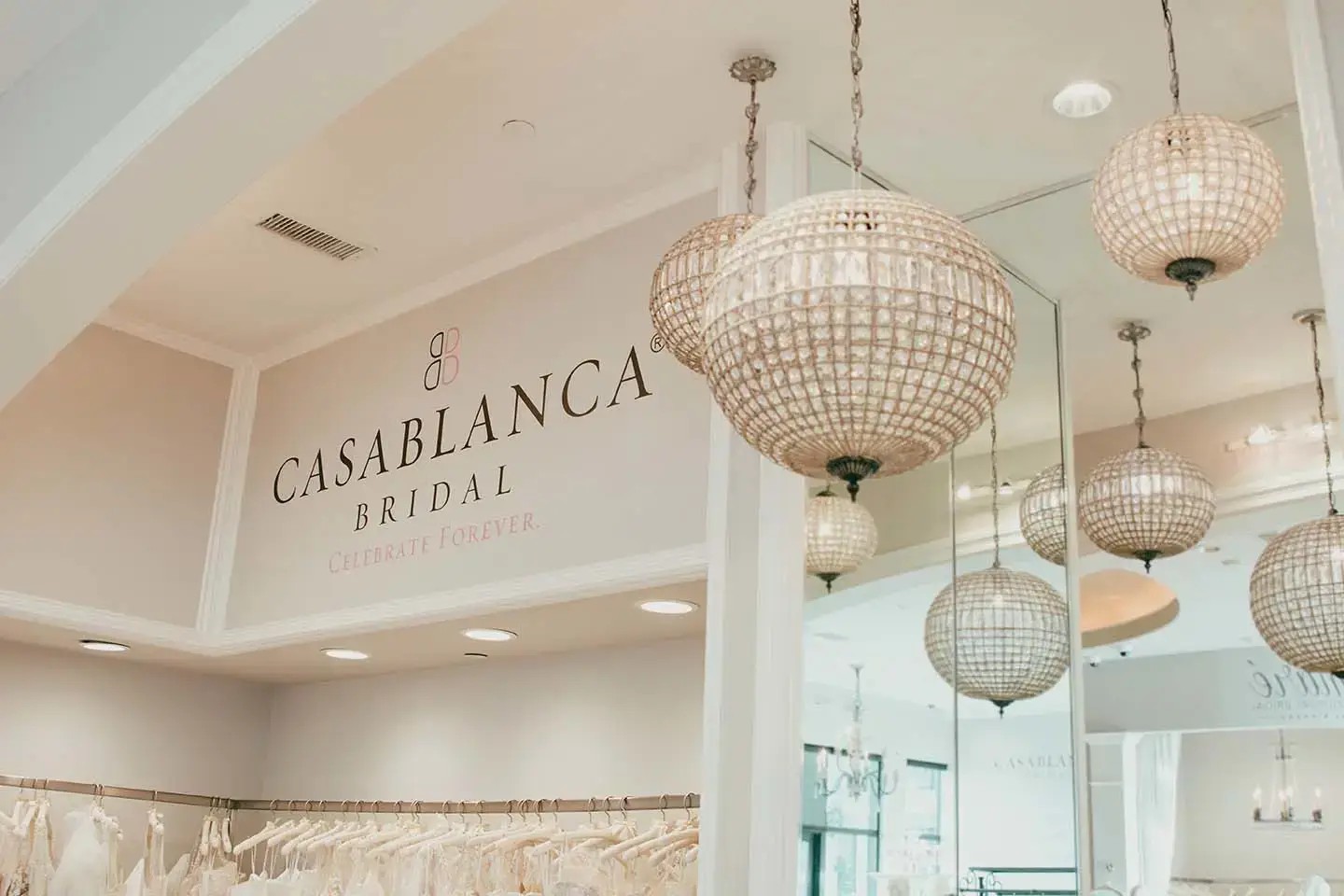 CASABLANCA BRIDAL signboard