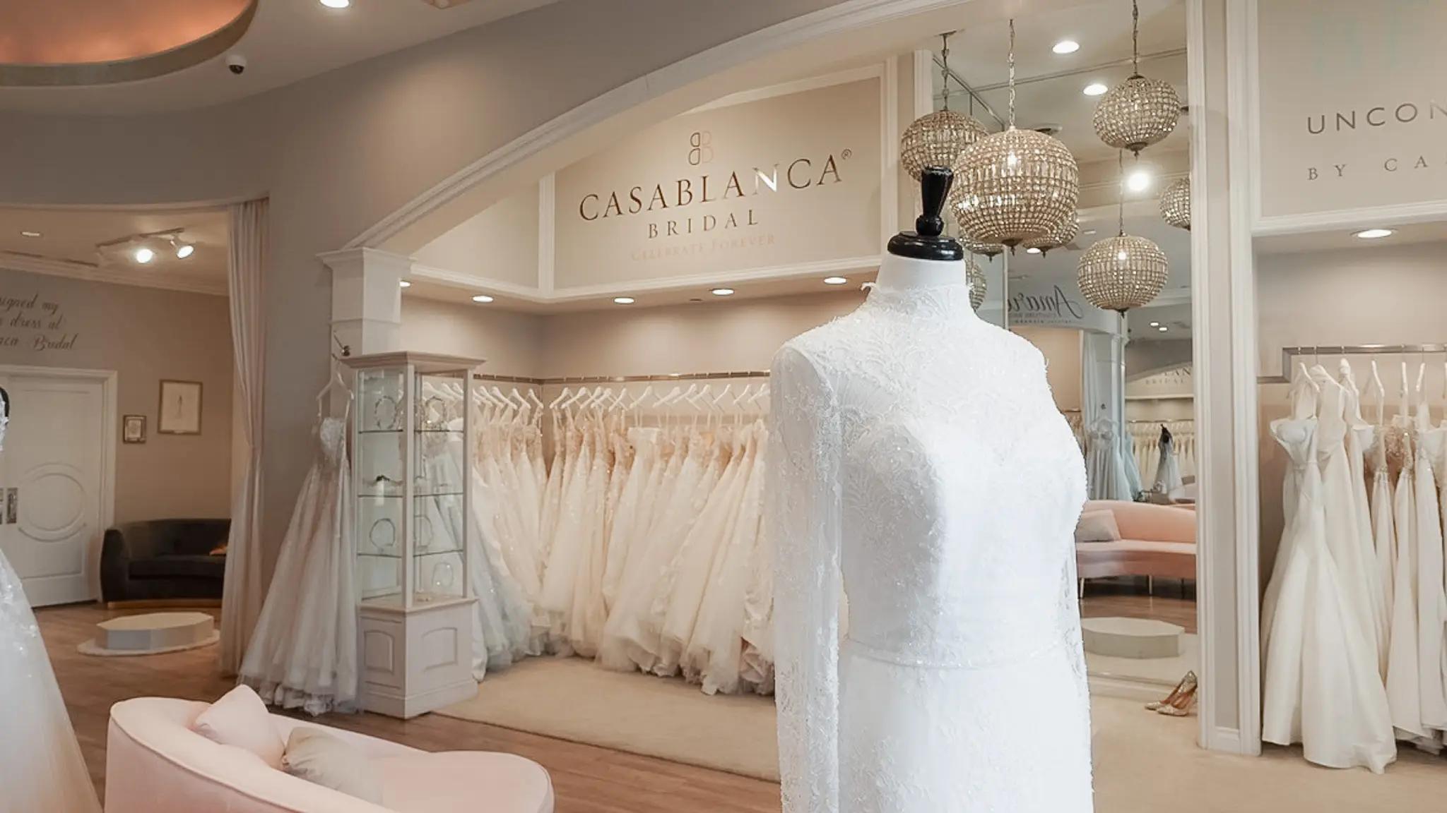 CASABLANCA BRIDAL signboard