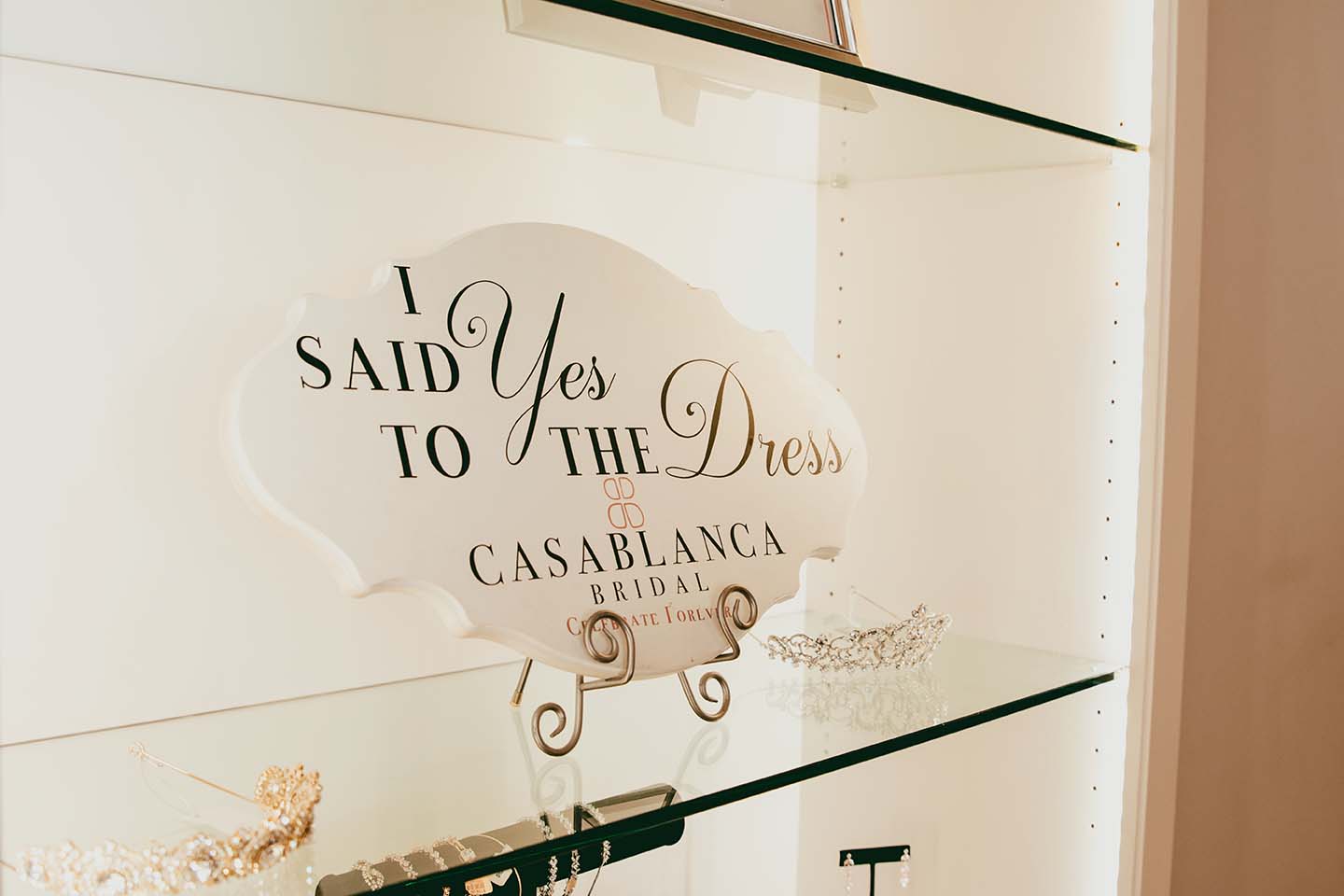 I SAID Yes TO THE Dress. Casablanca Bridal