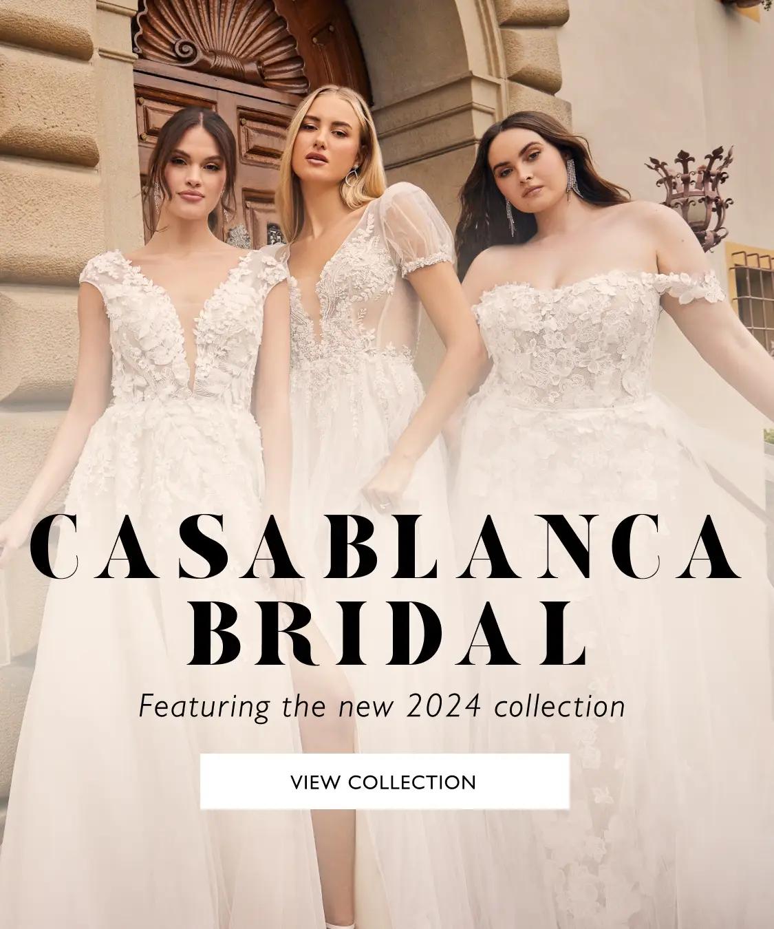 Casablanca Bridal 2555 Sabine Wedding Dress tulle A line skirt